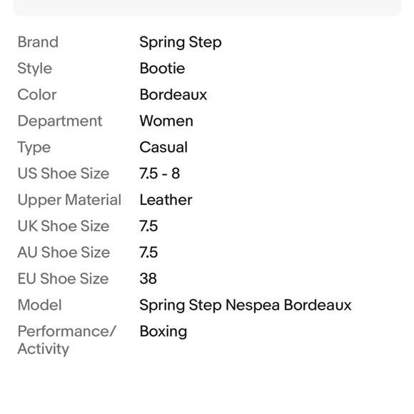 Spring Step Nespea Booties for Women Waterproof Leather Shoes w/ Zipper Closure - Picture 9 of 15